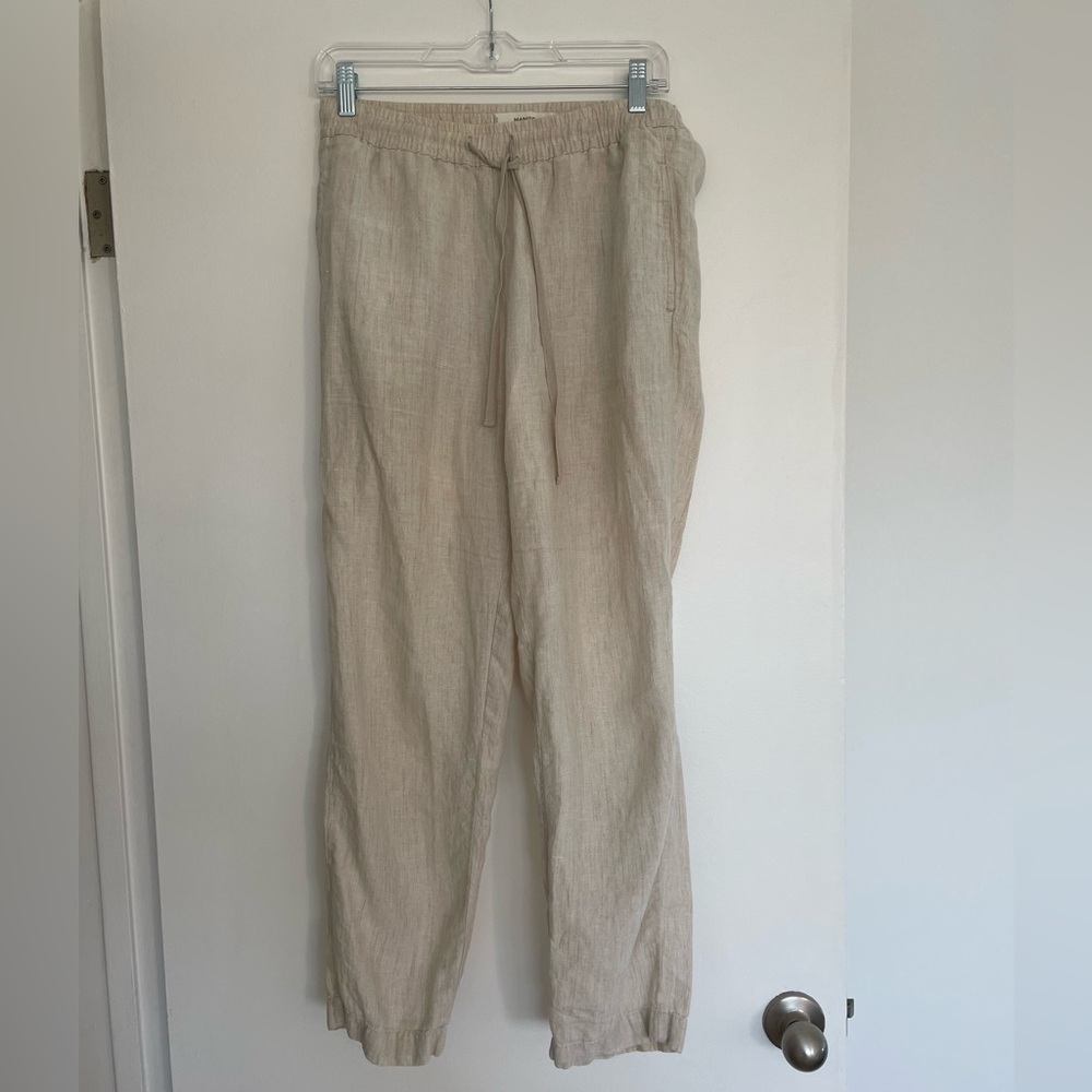MANGO linen pants